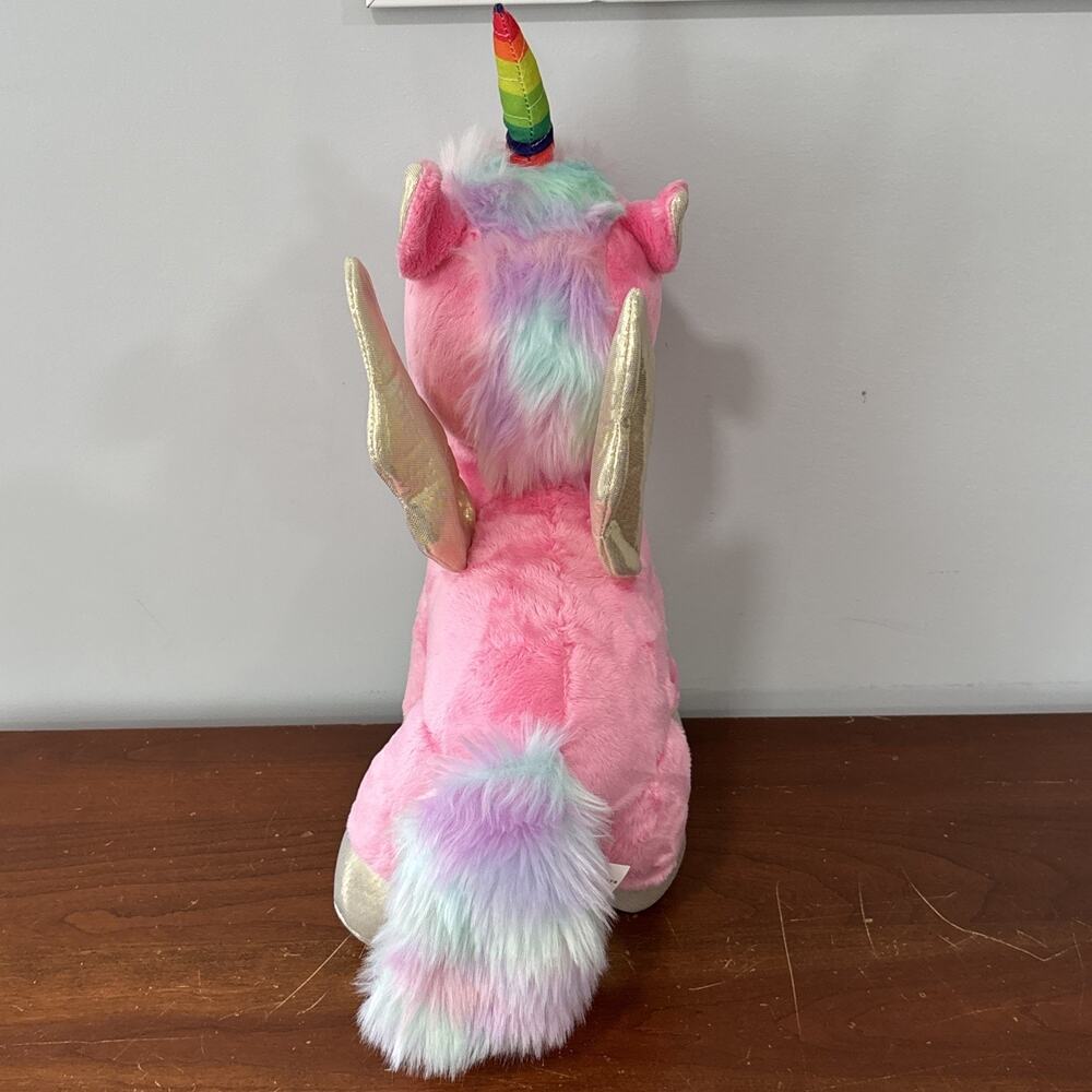 Unicorn Pink Plush Doll Dental Stuffed Animal Oral Health Presentation - Picture 10 of 10